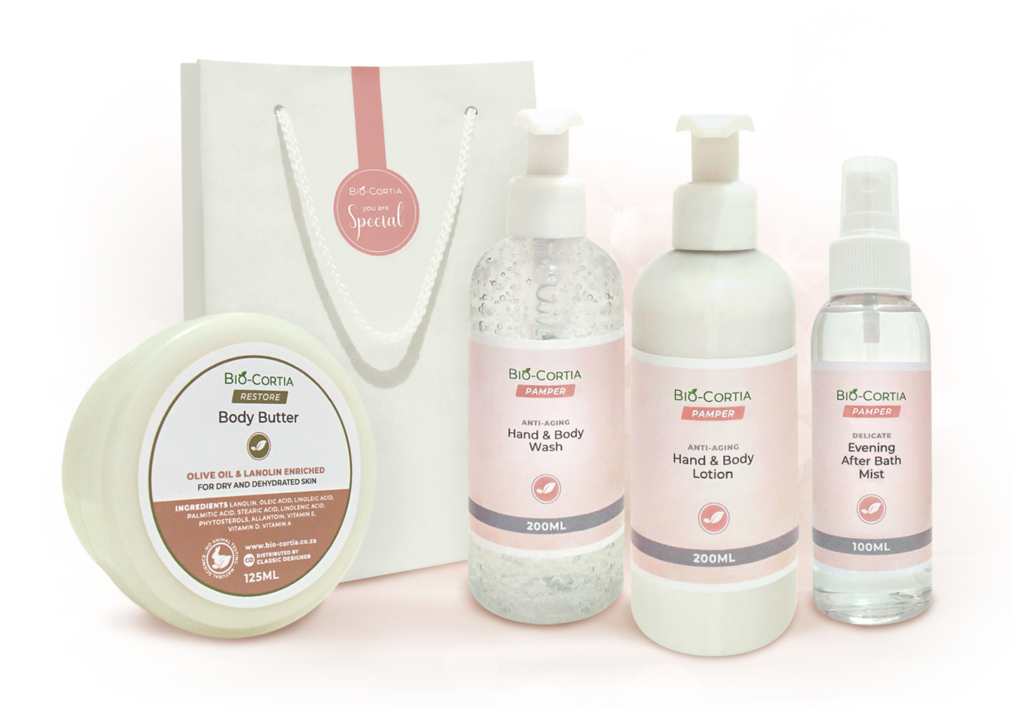 BiBio-Cortia Gifts Website Banner